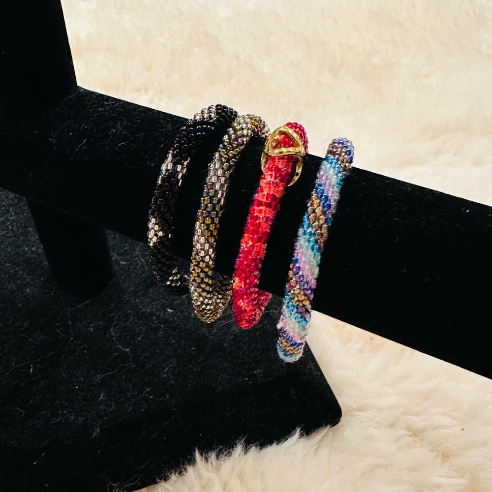 Sashka Co. Four Beaded Bracelets Bundle - Picture 6 of 6